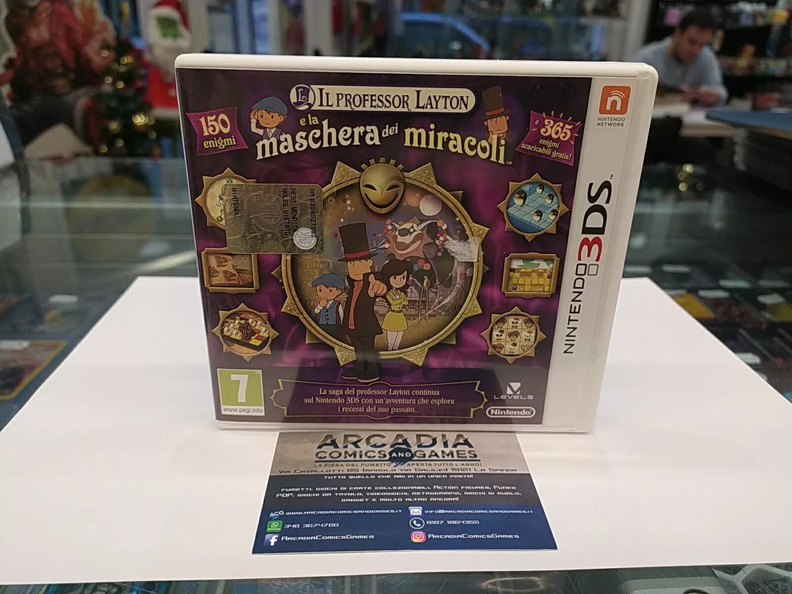 Il Professor Layton La Maschera Dei Miracoli Nintendo 3DS